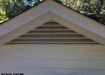 Attic Exterior Protected Critter Control Triangle